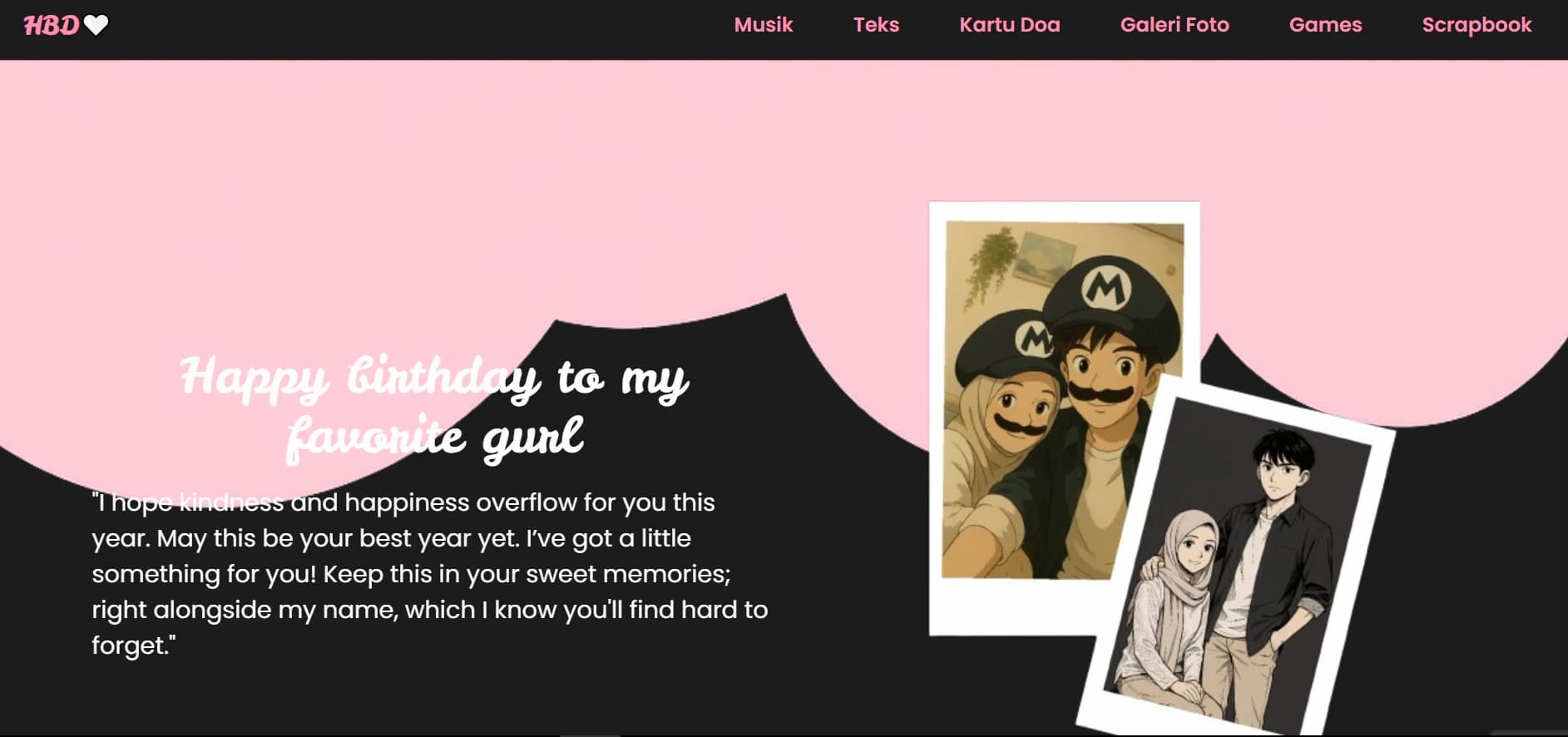Website Kenangan